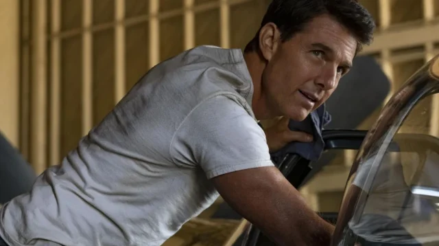 Cuplikan penampilan Tom Cruise di dalam film "Top Gun"(2022). (ANTARA/situs web Skydance Media)